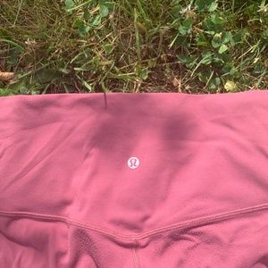 Pink Lululemon Align leggings